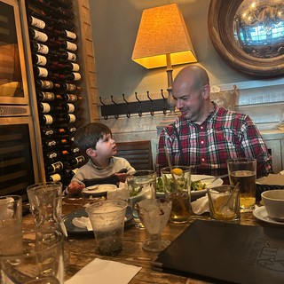 Upscale restaurant or wine bar
