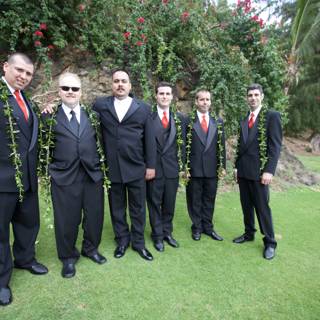 Hawaiian Wedding Party