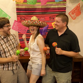 Friends Celebrate Five-Year Anniversary with Fiesta Fun