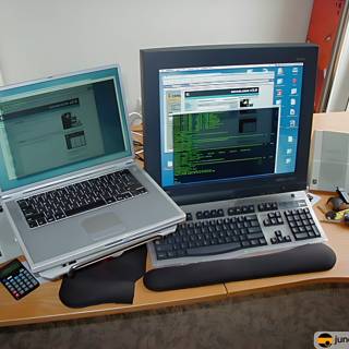Desktop and Laptop Computer Setup