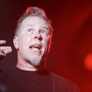 James Hetfield Shreds the Stage with Metallica at the Big Four Festival
