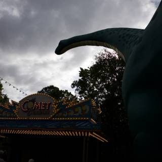 Majestic Dinosaur Encounter at Disneyworld Animal Kingdom