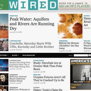 Wired Magazine Goes Digital