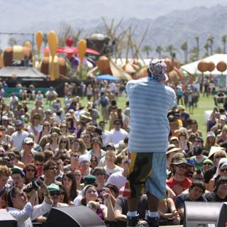 Man Rocks Coachella Stage as Crowds Go Wild