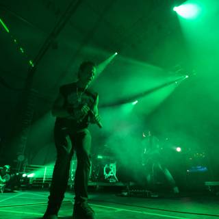 Rocking the Stage with Green Light