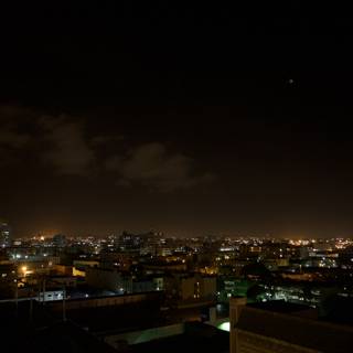 A Metropolis Under the Night Sky