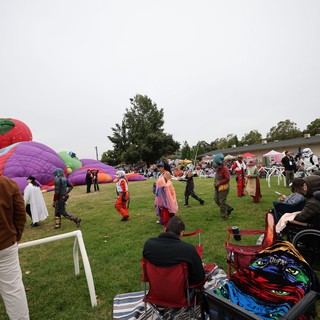 Star Wars Cosplayers Parade at Hot Air Balloon Festival