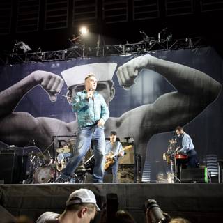 Morrissey Rocks Coachella Stage