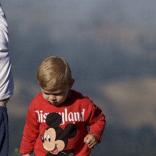 Two Young Boys Adventuring at Mount Diablo