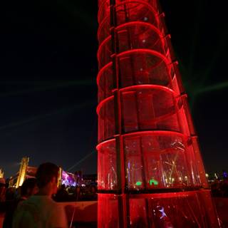 Towering Red Light