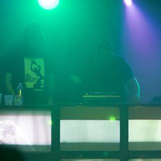 DJ Lights Up the Stage at Stateside Concert