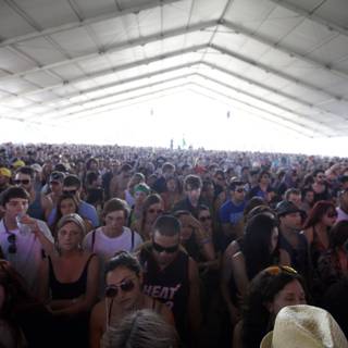 Concert Crowd at Coachella 2012