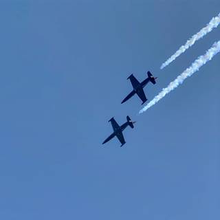 Airshow Performance in the San Francisco Sky