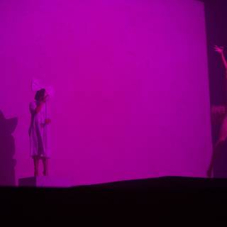 Pink Stage Performance