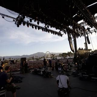 Stage Lights Up at Coachella 2013