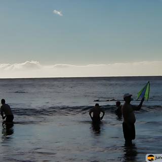 Kite Surfing in the Hawaiian Waters