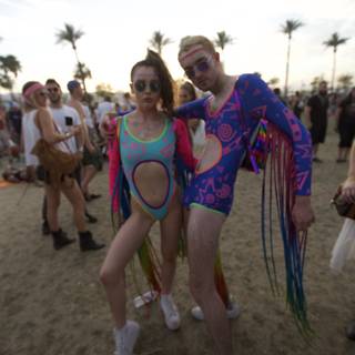 Colorful Outfits at Coachella