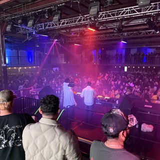Skrillex and Four Tet DJ Performance at Packed Nightclub
