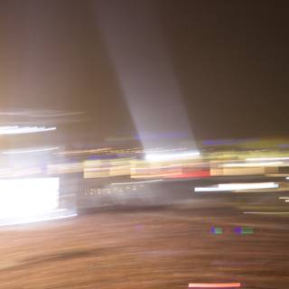 Blurred City Lights at Coachella