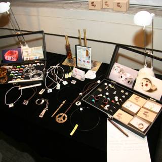 Jewelry and Accessories Table