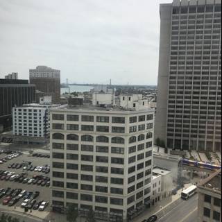 Overlooking Detroit's Cityscape