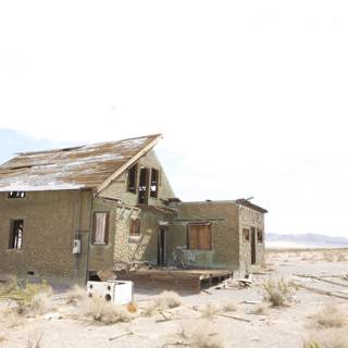 The Abandoned Hut in the Desert