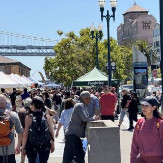 Bustling Saturday at the Market