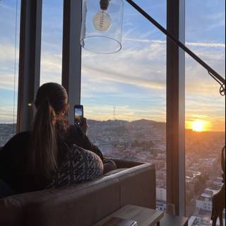 Captivating San Francisco Sunset View