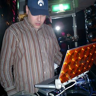 DJ mixing beats at Tokyo Government Office