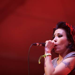 Tattooed Singer Rocks Coachella Crowd