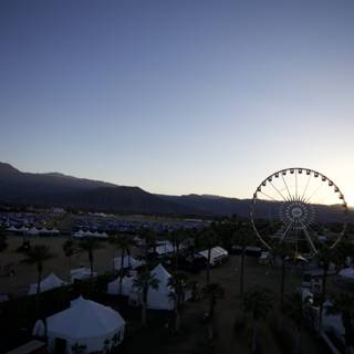 Ferris Wheel Fun at Coachella Sunset