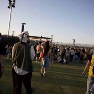 Golden Hour at Coachella 2024: A Tapestry of Festival Fashion and Communal Vibes