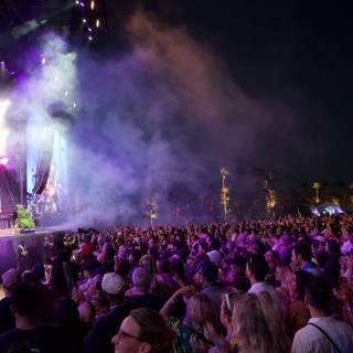 Electric Nights at Coachella 2024: A Lively Capture