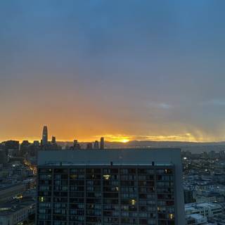Golden Twilight over San Francisco