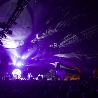 Electrifying Night at Coachella 2024: Under the Lit Canopy