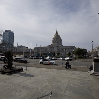 San Francisco City Hall on Overcast Day