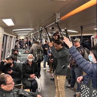 Rush Hour on the San Francisco Subway