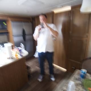 Blurry Kitchen Snapshot
