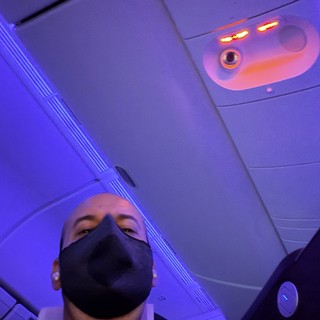 commercial aircraft cabin