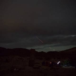 Night Flight in the Desert