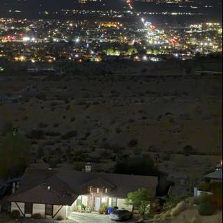 Nocturnal Panorama of Desert Hot Springs
