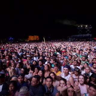Coachella 2016: A Massive Crowd Under the Night Sky