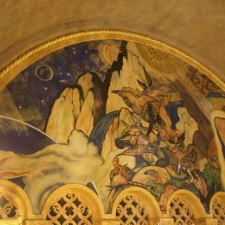 Murals at the Cathedral of Saint Louis