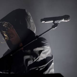 Playing the Keyboard in a Hoodie