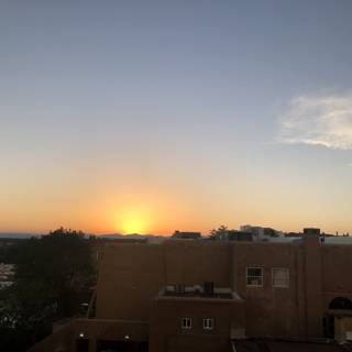 The Colors of Santa Fe's Sunset