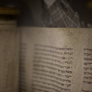 The Holy Torah in the Jewish Museum of Jerusalem