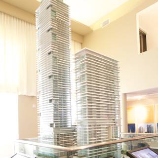 Model of a Modern Urban Condo