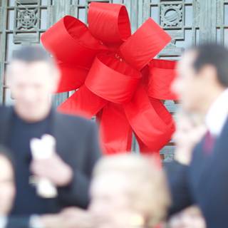 Unveiling of the Big Red Bow