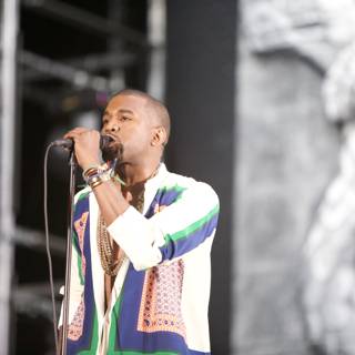Kanye West Rocks Coachella Stage