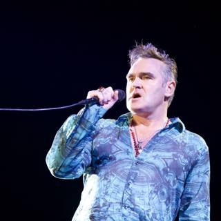 Morrissey Takes the Stage at Coachella 2009